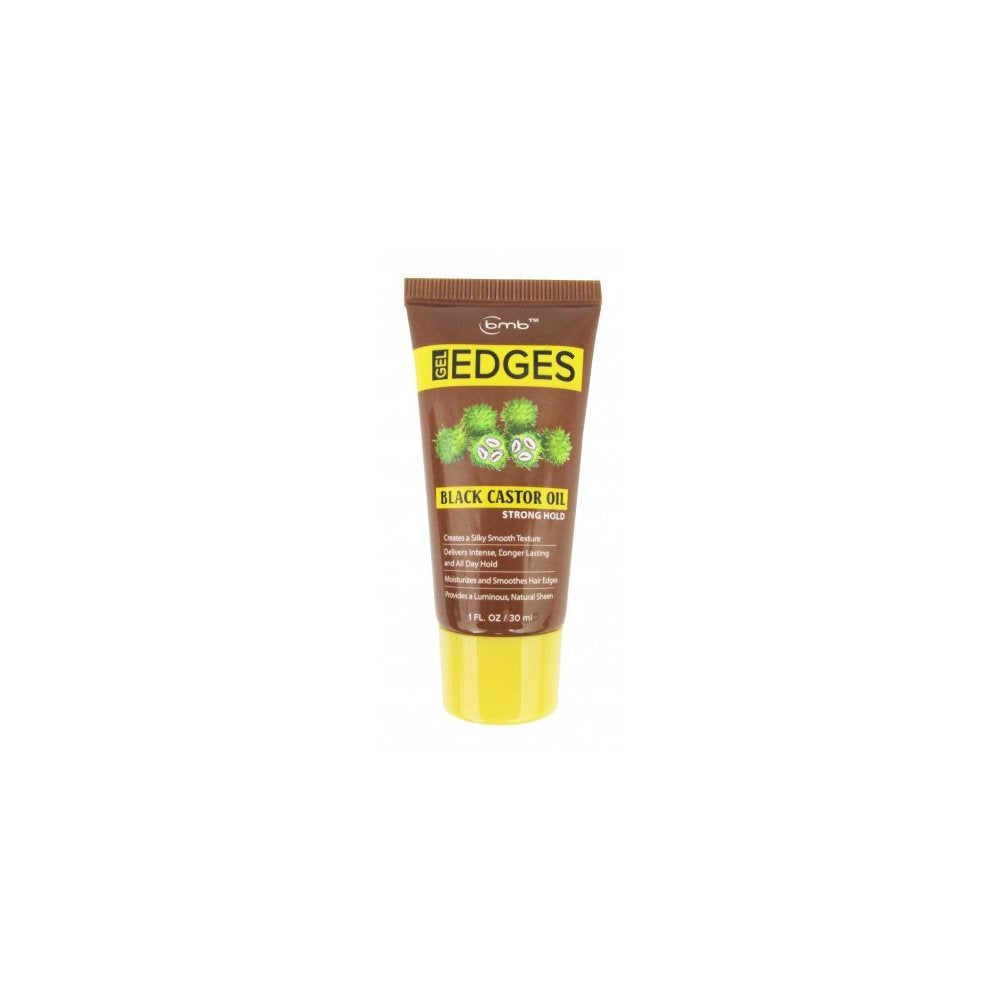 bmb Black Castor Oil Gel Edges 1oz + 1 Free Sample