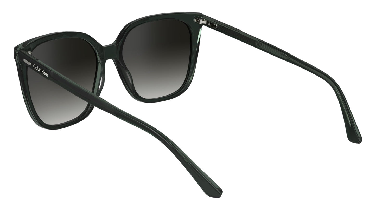 Calvin Klein Women's Sunglasses CK24509S - Green/Mint with Gradient Brown Lens