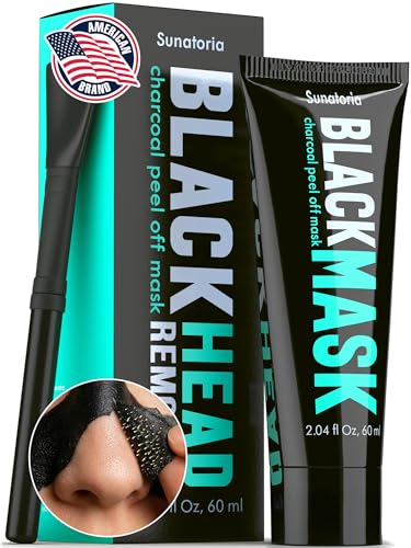 SUNATORIA Original - Black Peel Off Face Mask - Charcoal Pore Mask - Helps Remove Excess Oil & Lift Away Surface Impurities - Botanical Extracts Beauty and Personal Care SUNATORIA Default Title