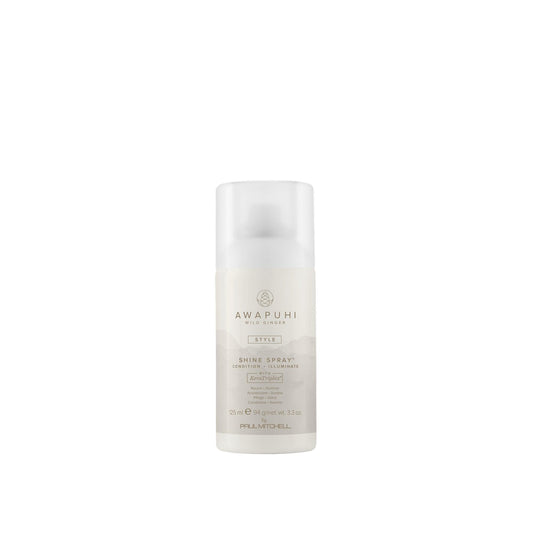 Awapuhi Wild Ginger by Paul Mitchell Shine Spray, Conditions + Adds Luminosity, For All Hair Types, 3.3 oz