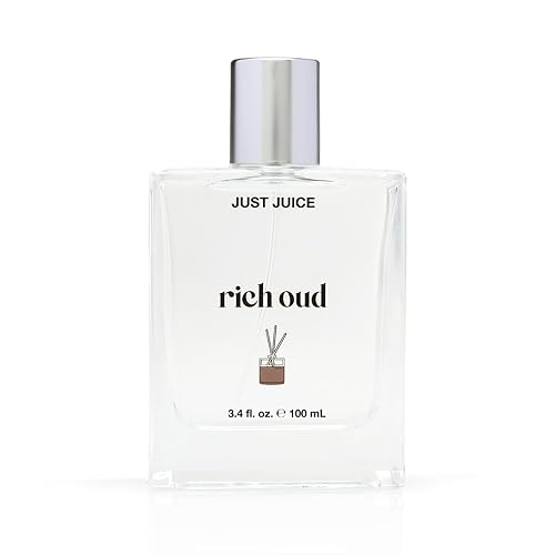 Just Juice Rich Oud - Oud Perfume for Women and Men - Bergamot, Saffron, and Amber Perfume - Rich and Woody Scent - 3.4 oz Beauty & Personal Care Just Juice