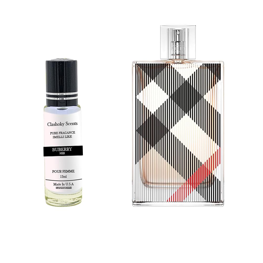 joxipe Clashoky Fragrance Perfume Oils Buberry For Her Perfume Roll On Body Oil for Women (12ml) (Pack of 1)