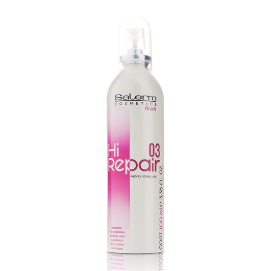 SALERM - Texturizing Hair Serum - Finish Hi Repair - 100 ml - For Damaged Hair - Rejuvenates and Repairs Hair - Softer and Shinier Hair - Immediate