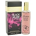 JOVAN BLACK MUSK by Jovan COLOGNE CONCENTRATE SPRAY 3.25 OZ for WOMEN