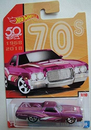Hot Wheels 70s, Purple '72 Ford Ranchero 2/10 50TH Anniversary