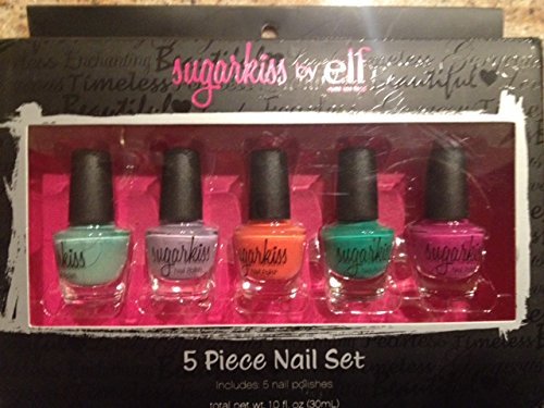 e.l.f. Sugarkiss 5-Piece Nail Polish Set