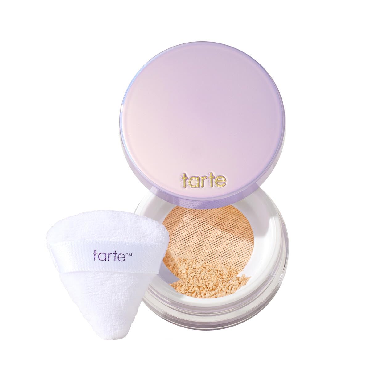 tarte creaseless setting powder - Loose Face Powder, Lightweight Oil-Absorbing Formula for Longwear Finish, Vegan & Cruelty-Free, travel size, yellow Beauty and Personal Care tarte Default Title