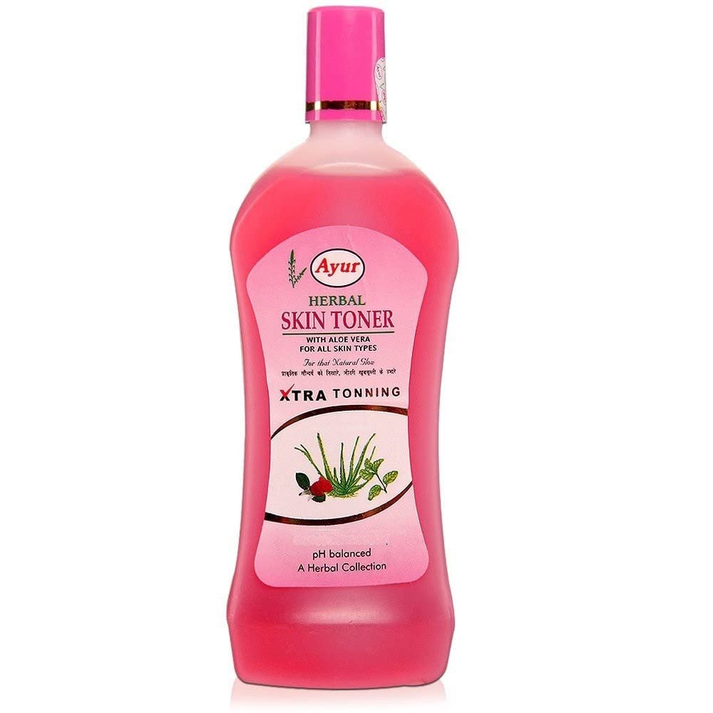 Ayur Herbal Skin Toner With Aleo Vera For All Skin Type 200ml