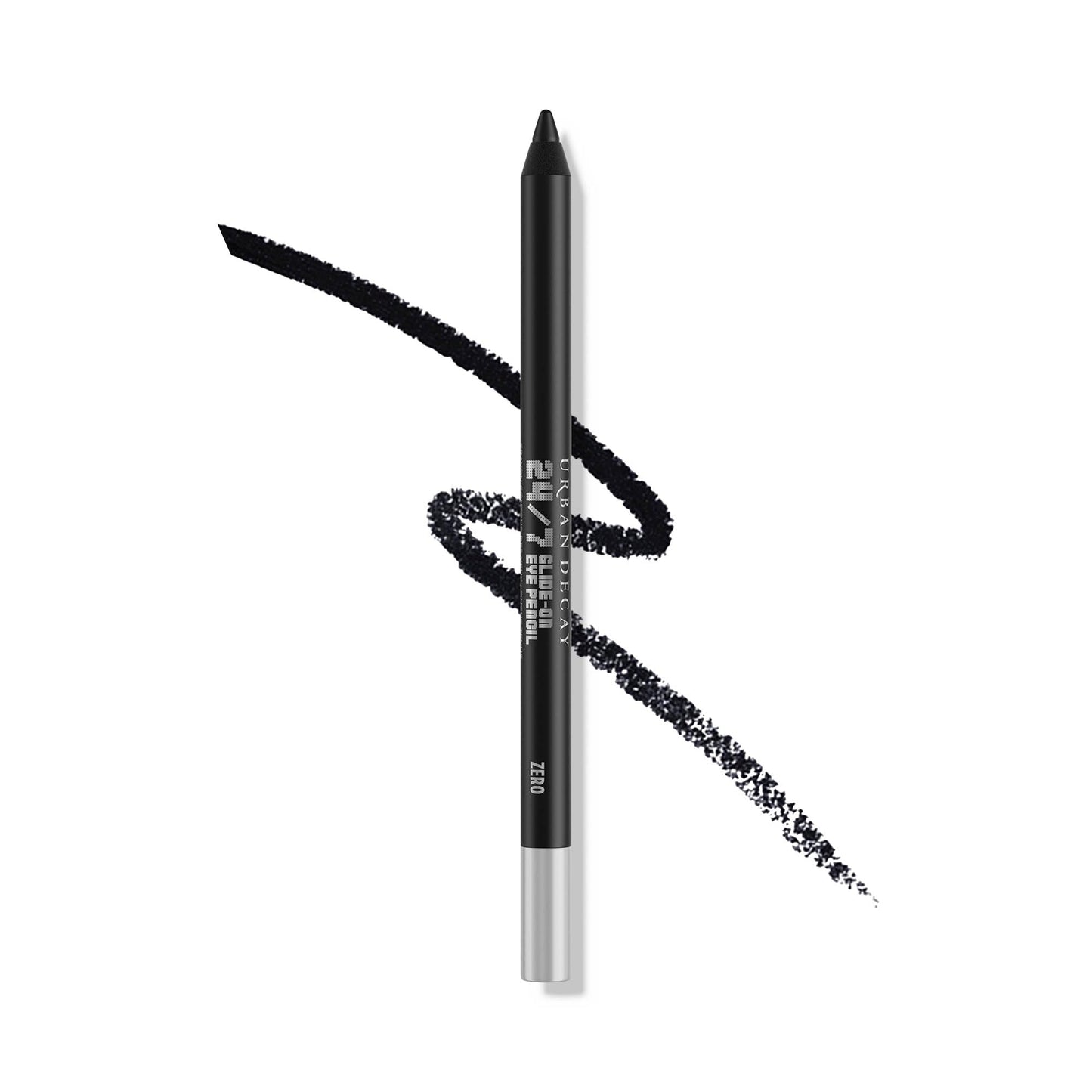 URBAN DECAY 24/7 Glide-On Waterproof Eyeliner Pencil - Smudge-Proof, Long-Lasting, Transfer-Proof, Up to 16HR Wear, Smooth No-Tug Formula, Zero (Matte