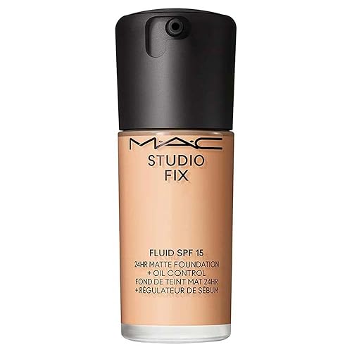 Studio Fix Fluid SPF 15 24Hr Matte Foundation Plus Oil Control - C4 by MAC for Women - 1 oz Foundation