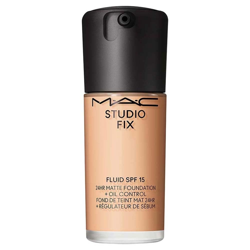 Studio Fix Fluid SPF 15 24Hr Matte Foundation Plus Oil Control - C4 by MAC for Women - 1 oz Foundation
