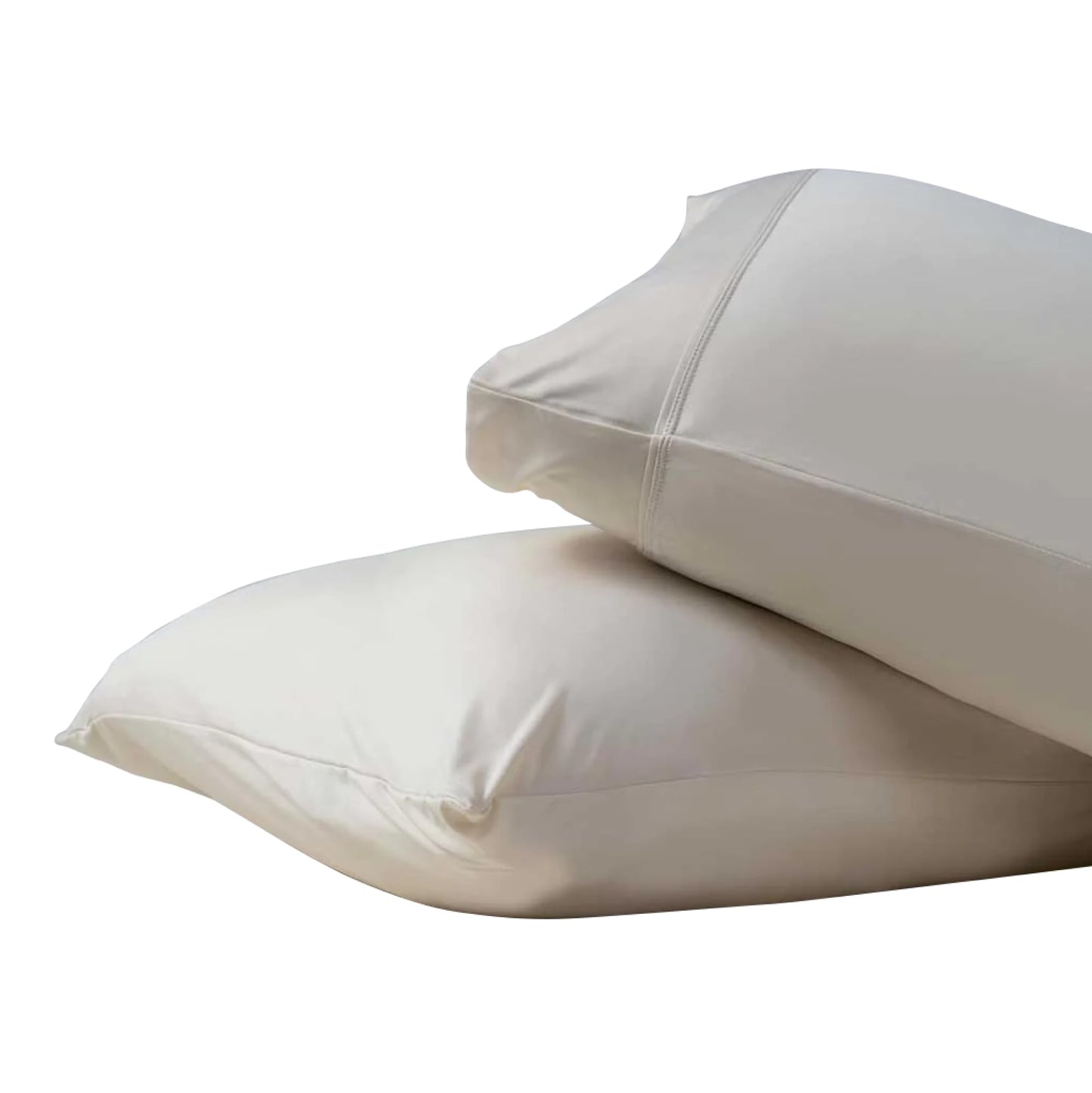 SHEEX Active Comfort Cooling King-Size Pillowcases, Super-Soft Pillowcase Set, 2 Cooling Pillow Covers, Parchment
