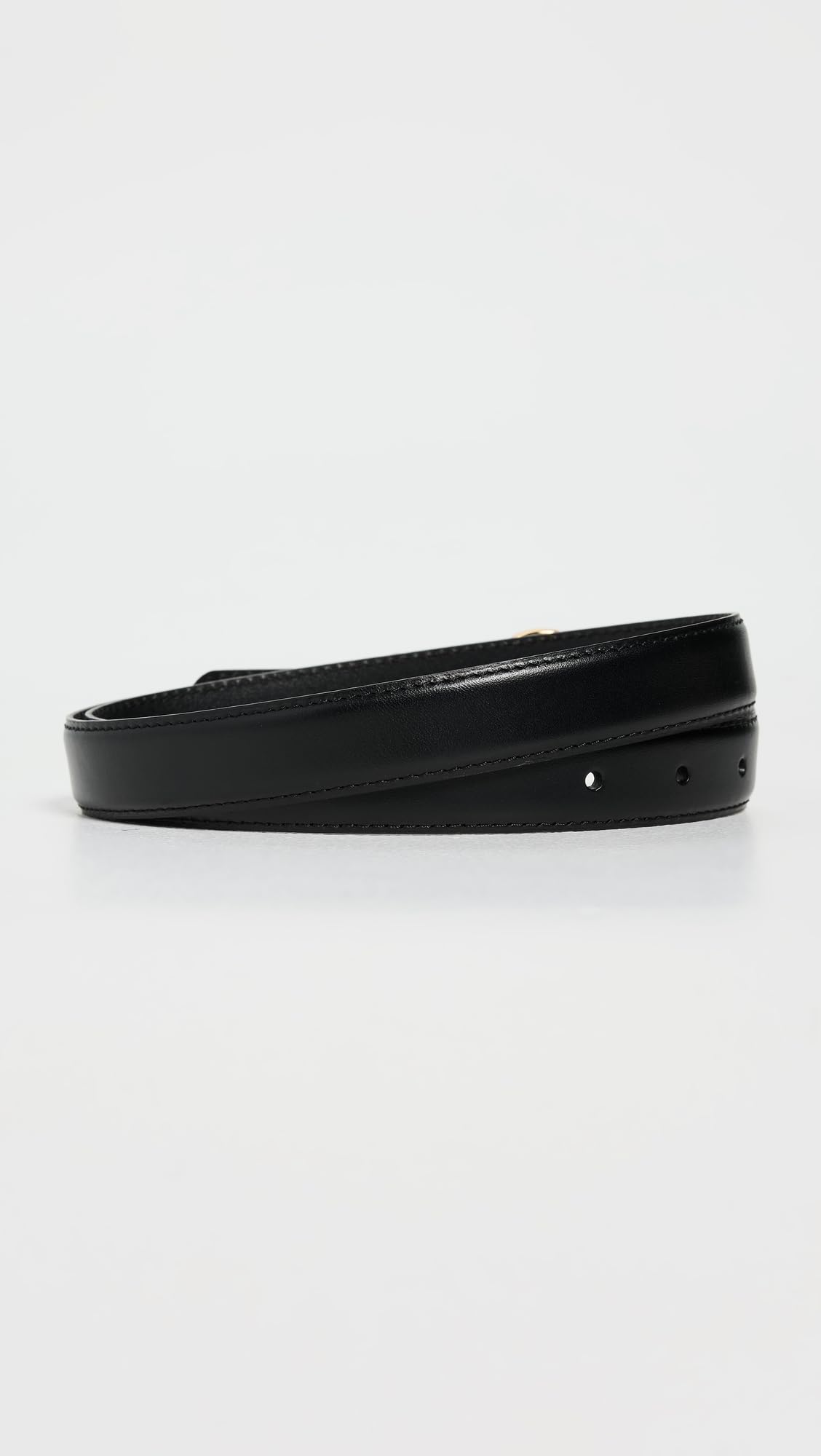 Madewell Women's Mixed Metal Inez Belt, True Black, L