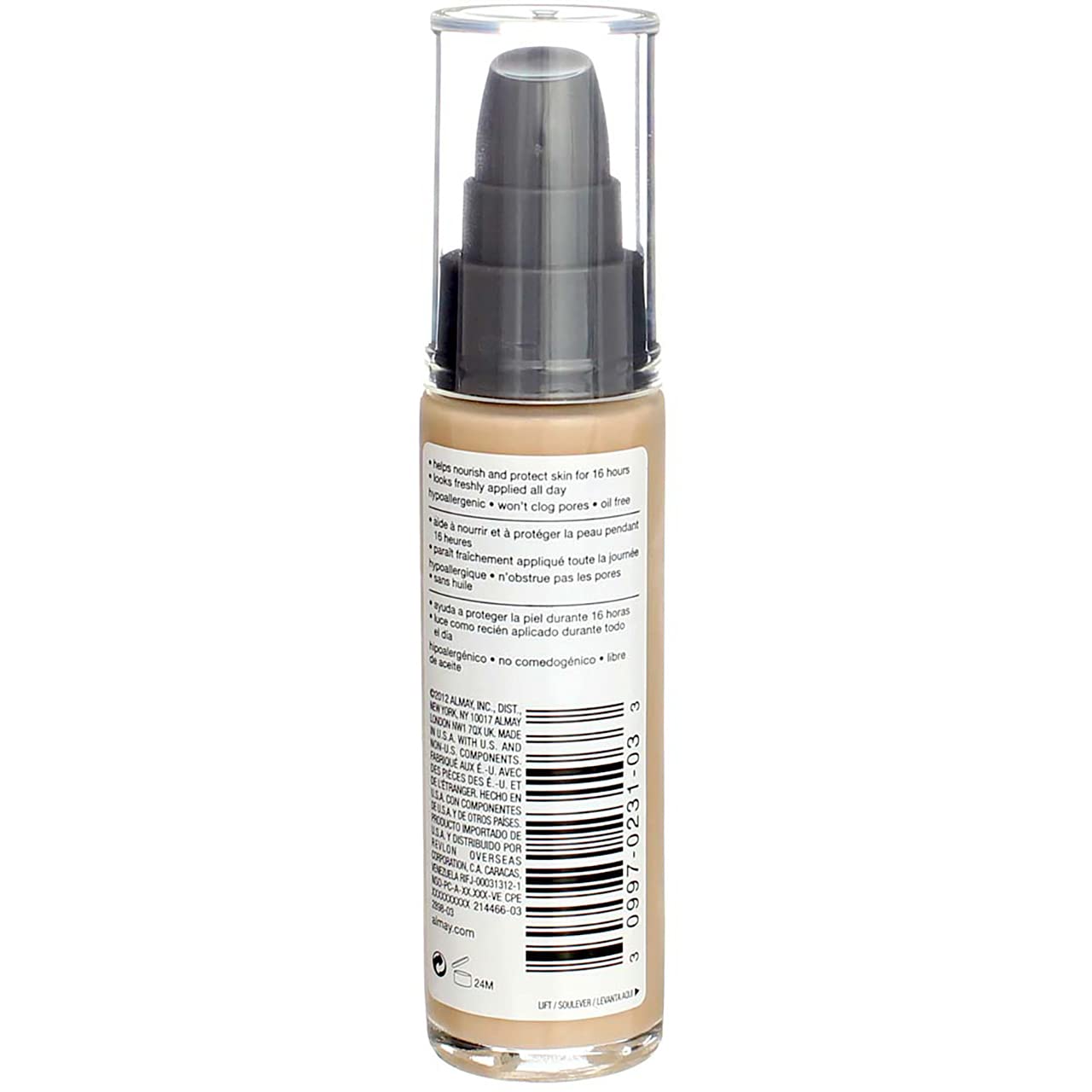 Almay Truly Lasting Color Makeup Naked