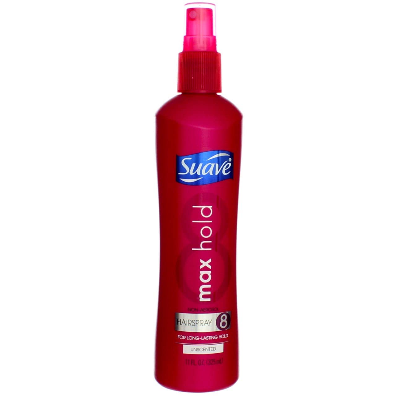 Suave Max Hold Non Aerosol Hairpsray Unscented 11 oz (Pack of 5)