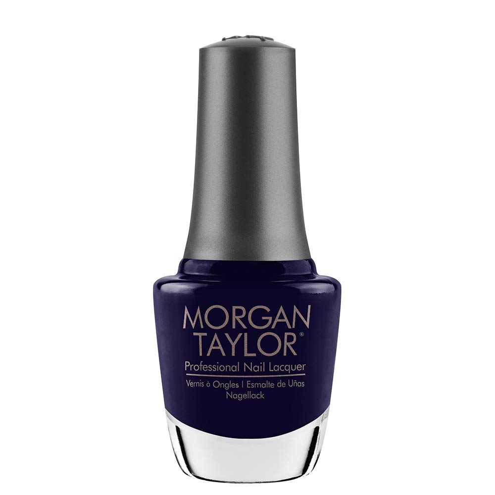 Morgan Taylor Nail Lacquer (After Dark) Blue Professional Lacquer, Vibrant, Chip-Resistant, Fast-Drying, Long-Lasting, High-Shine, Perfect Beauty & Personal Care Morgan Taylor