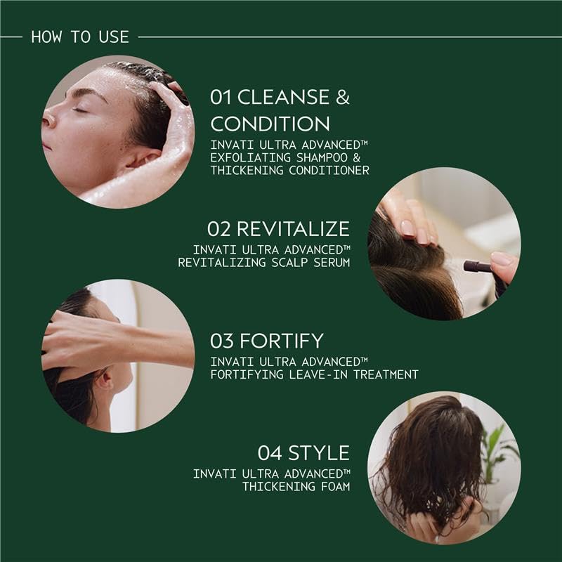 Aveda Invati Ultra Advanced Thickening Foam | Styling Foam for Thin & Thinning Hair | Instantly Thickens Hair | Flexible Hold | 97% Naturally Beauty and Personal Care Aveda