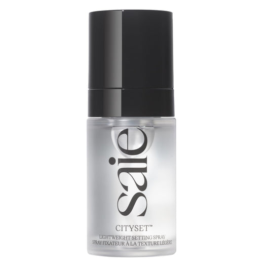 Saie Mini CitySet Makeup Setting Spray - Non-Aerosol Face Mist - 16-Hour Hydrating Setting Spray - Natural, Dewy Finish - Ultra-Fine, Non-Comedogenic Beauty & Personal Care Saie