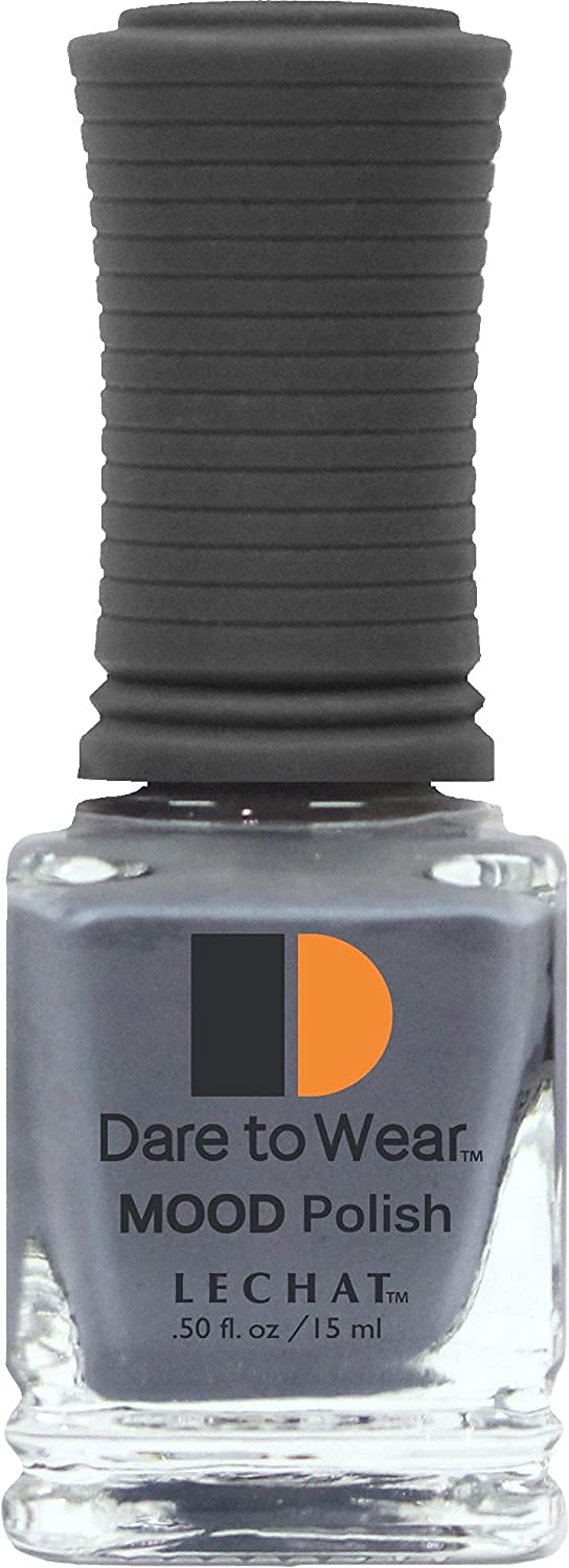 LeChat - Dare to Wear Mood Nail Lacquer - Blue Moon - (0.5 Ounce) - Cream Finish - Changes with Temperature - Long Lasting Beauty & Personal Care LECHAT