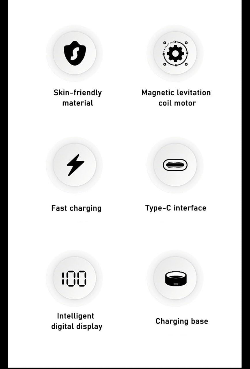 Barber Hair Clippers [Brushless 9900RPM & Cordless] for Men Professional & Trimmers Set with USB-C Charging Stand Tools Cutting Kit with LCD Display 4 Beauty and Personal Care GLESVOWIO