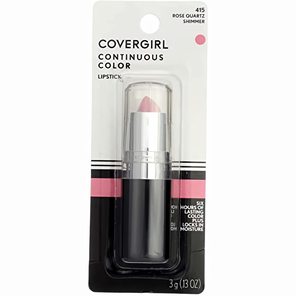 COVERGIRL Continuous Color Lipstick Rose Quartz (Pack of 6)
