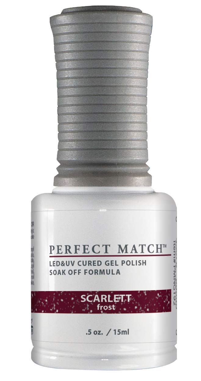 LeChat Perfect Match Gel Polish, Scarlett, 0.5 Ounce (PMS192) Beauty & Personal Care LECHAT