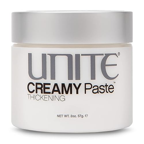 UNITE Hair - CREAMY Paste - Styling Cream for Thickness, Texture & Definition - Adds Fullness and Flexible Hold - Perfect for Fine to Medium Hair