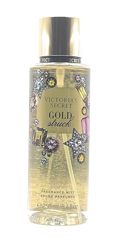 Victoria's Secret GOLD STRUCK Winter Dazzle Fragrance Mists 8.4 Fluid Ounce, 2019 Edition