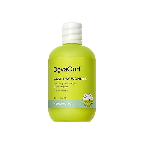 DevaCurl Wash Day Wonder Time-Saving Slip Detangler, Green Oasis, 12 fl. oz.