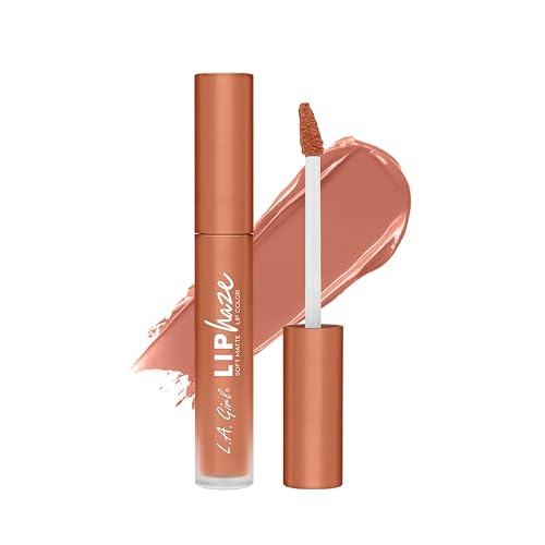 L.A. Girl Lip Haze Soft Matte Lip Color, Shy GLC761