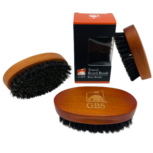 G.B.S Pack of 3 - Men Beard & Mustache Brush Beauty and Personal Care G.B.S
