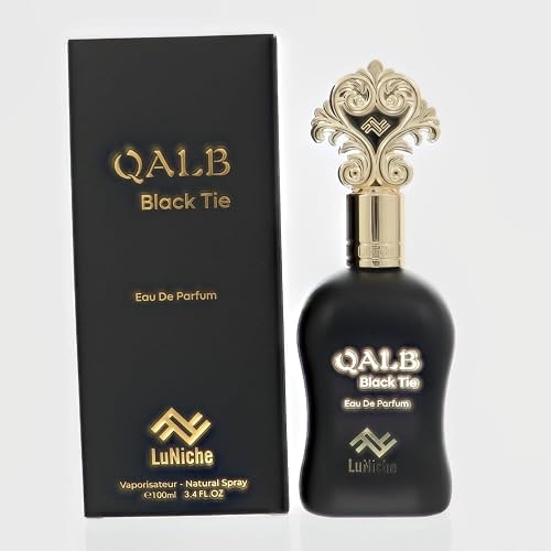 LUNICHE Qalb Black Tie For Unisex - 3.4 Oz Eau De Parfum Spray