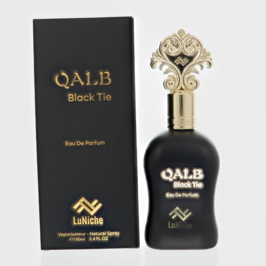 LUNICHE Qalb Black Tie For Unisex - 3.4 Oz Eau De Parfum Spray Beauty & Personal Care LUNICHE