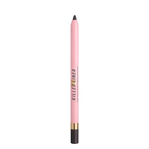 Too Faced Killer Liner 36-Hour Gel Eyeliner Pencil | Long Lasting, Waterproof, Non-Flaking Eyeliner Pencil, 0.04 Ounce, Storm