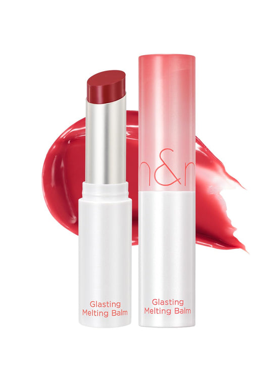 rom&nd GLASTING MELTING BALM 04 HIPPIE BERRY - K-Beauty Hydrating Lip Gloss Stick for Crystal Water-Gloss Shine, Vivid Long-Lasting Tint & Plump Beauty and Personal Care rom&nd