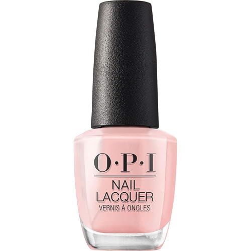 OPI Nail Lacquer Passion | Sheer Soft Pink Crème Chip Resistant Nail Polish | Vegan, Fast Drying, Streak Free