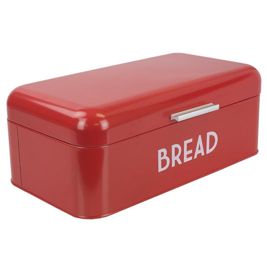 Home Basics Grove Bread Box For Kitchen Counter Dry Food Storage Container, Bread Bin, Store Bread Loaf, Dinner Rolls, Pastries, Baked Goods & More…