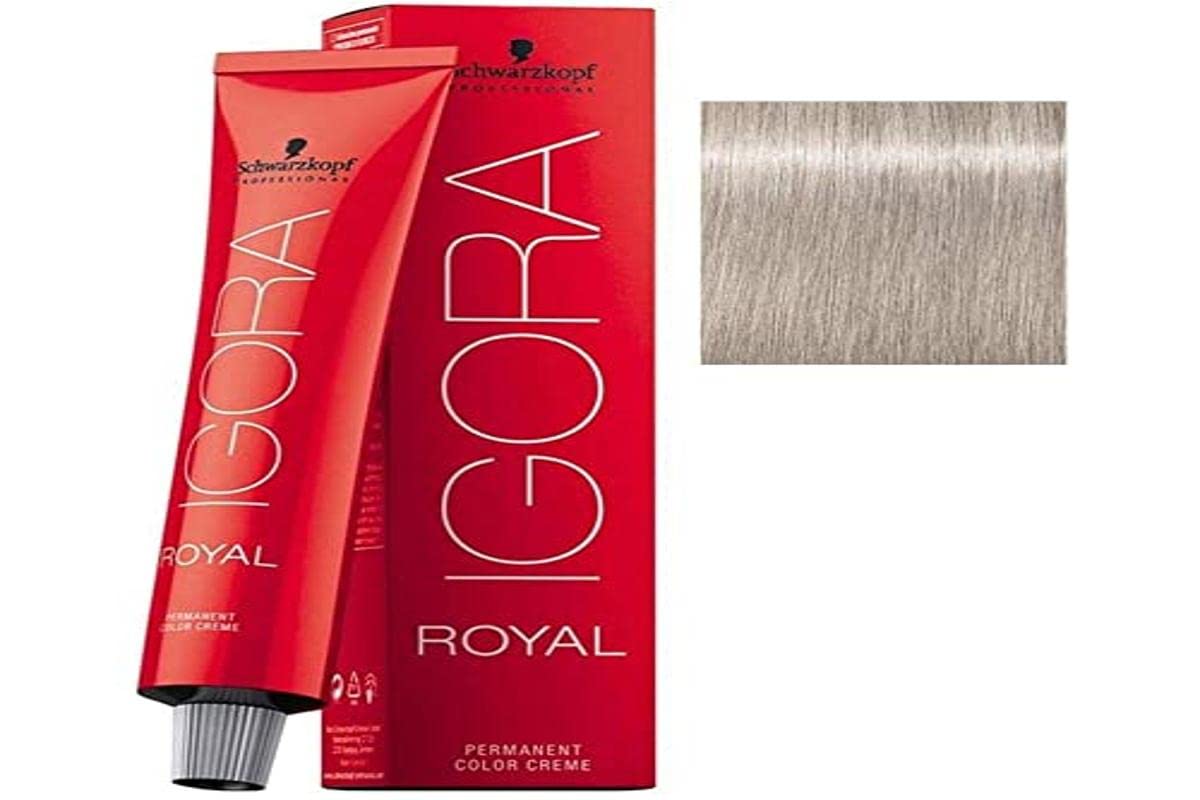 Schwarzkopf Professional Igora Royal Hair Color - 9.5-1 Pastel Ash Blonde