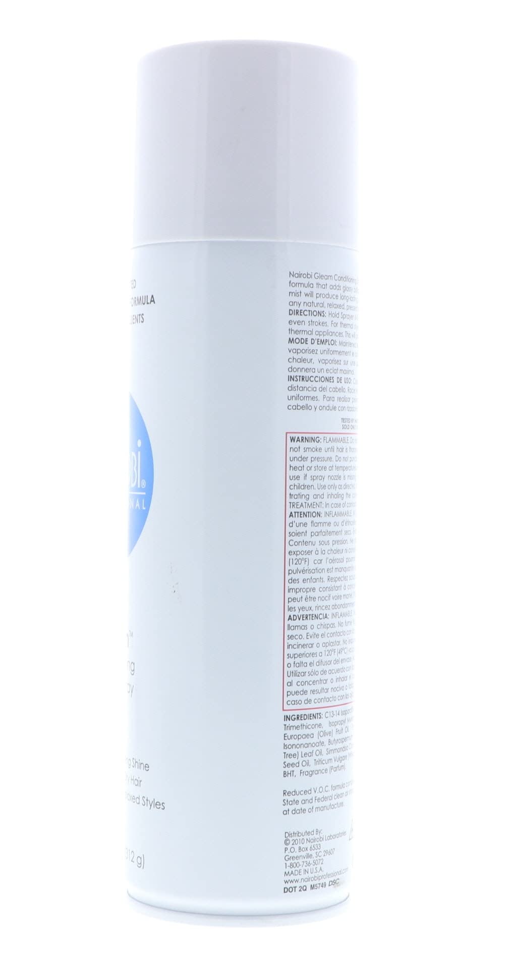 Nairobi Gleam Conditioning Sheen Spray, 11-Ounce