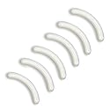 24 Pcs Curler Refill Eyelash Curler Refill Pads Silicone Rubber Soft Curler Replacement Refills Pads for Universal Eyelash Curler (White)