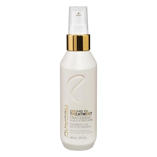 Redavid Orchid Oil Ultra Nourishing Treatment - Luxury Hair Oil made from Cymbidium Orchids for Damaged, Curly Hair - Clinically Strengthens, Adds