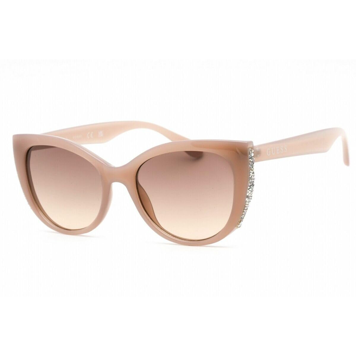 GUESS Factory Brown Gradient Cat Eye Ladies Sunglasses GF0422 57F 53