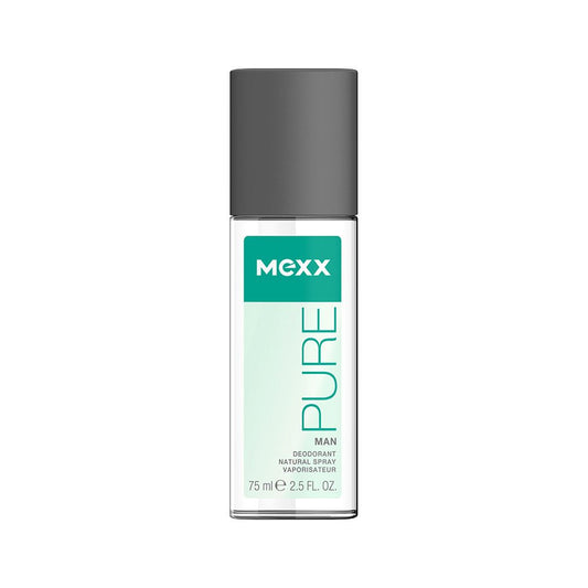 Mexx Deodorant Natural Spray for Men, Pure, 2.5 Ounce Beauty and Personal Care Mexx
