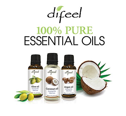 Difeel Essential Oils 100% Pure Olive Oil 1 ounce