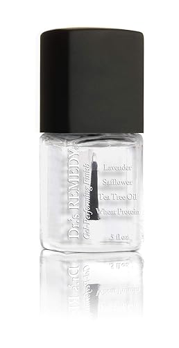 Dr.'s Remedy Nail Polish Treatment, Organic All Natural Non Toxic Nail Care and Strengthener - Calming Clear
