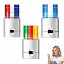 Red White Blue Face Paint Sticks, Patriotic Face & Body Paint for Sports, Festivals and Parties