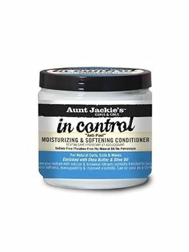 Aunt Jackie's in control 9oz - Anti-Poof Moisturizing & Softening Conditioner