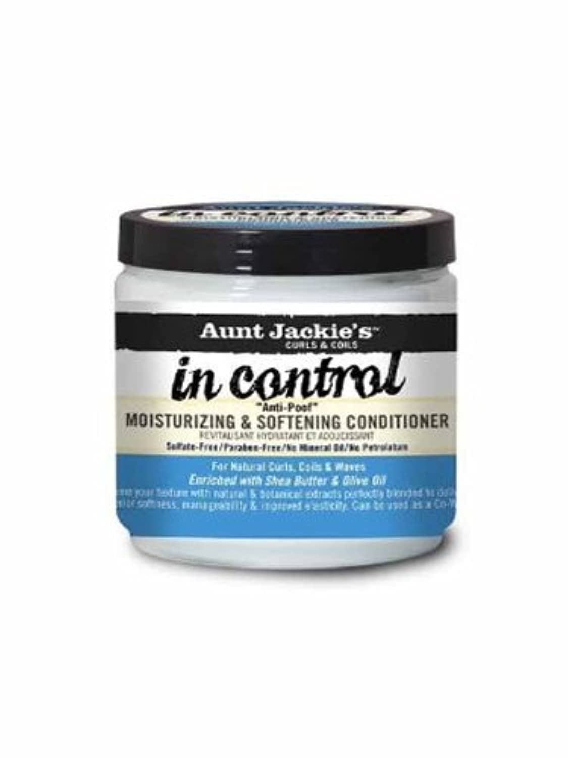 Aunt Jackie's in control 9oz - Anti-Poof Moisturizing & Softening Conditioner