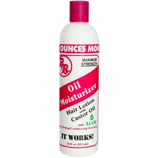 Bronner Brothers Oil Moisterizer Hair Lotion, 12 oz (Pack of 3)