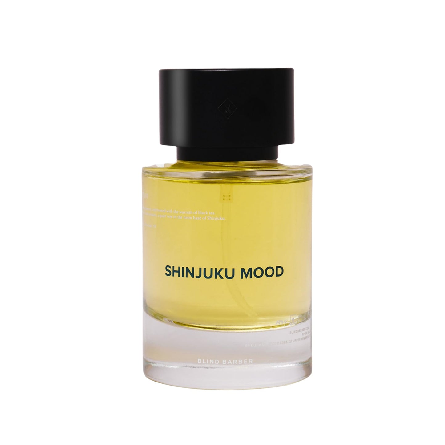 Blind Barber Shinjuku Mood Eau De Parfum - Smoky Cologne for Men - Notes of Tea, Suede, Birch Tar & Lavender - Long Lasting Perfumes for Men (1.69 Fl